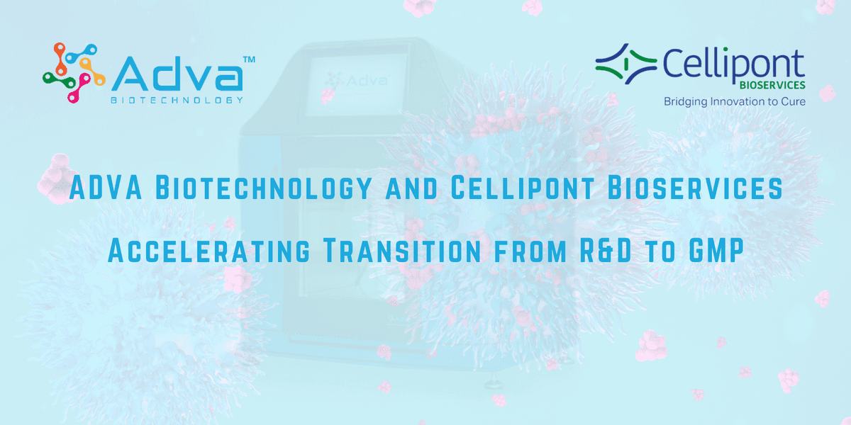 ADVA Biotechnology and Cellipont Bioservices to Showcase Revolutionary CAR-T Cell Therapy Manufacturing Process at Advanced Therapies Week 2025