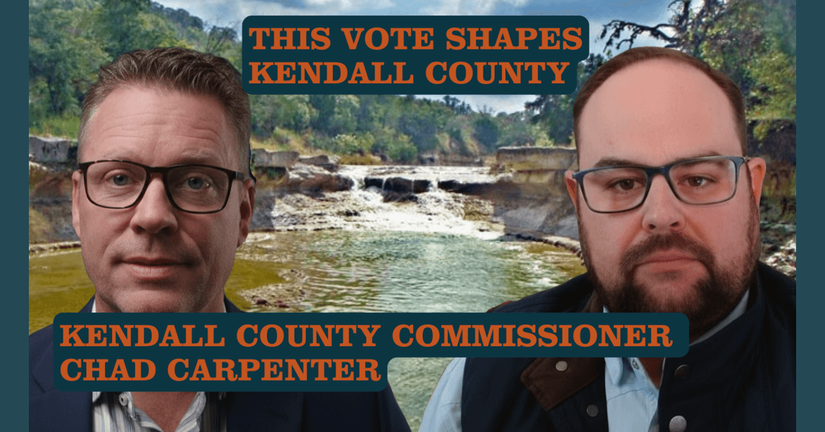 Kendall County Commissioner Highlights Local Governance Challenges Amid Texas Hill Country Growth