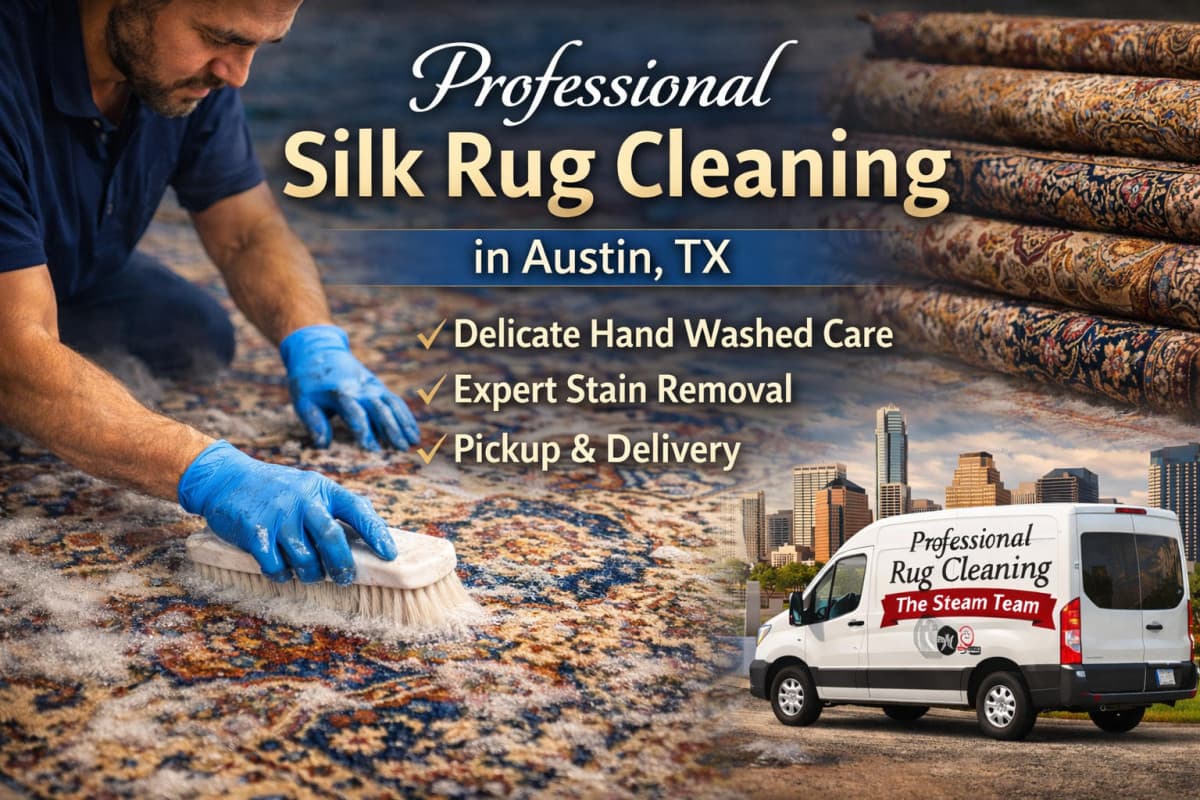 Specialized Care Essential for Preserving Texas Silk Rug Investments